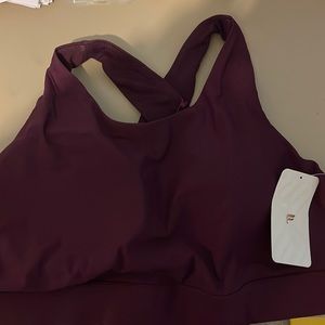 FABLETICS high impact sports bra BURGUNDY. PLUS SIZE 3X